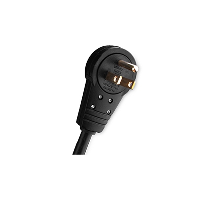 WattBox  360° Rotating Male Power Extension Cord w/ 3-Prong Extension 15FT (pieza)Negro