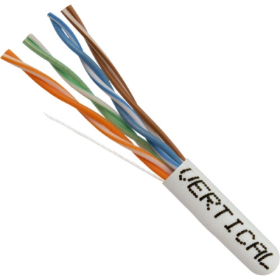 Vertical Cable UTP CAT 5e a 350 MHZ FORRO BLANCO CMR (pieza)