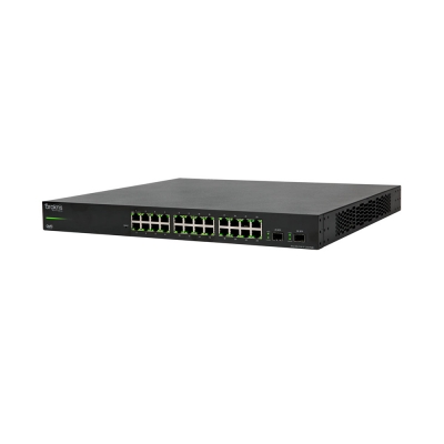 Araknis Networks Switch AN-310-SW-F-24-POE 310 Series L2 Managed Gigabit Switch with Full PoE+  24 + 2 Front Ports Negro (pieza)
