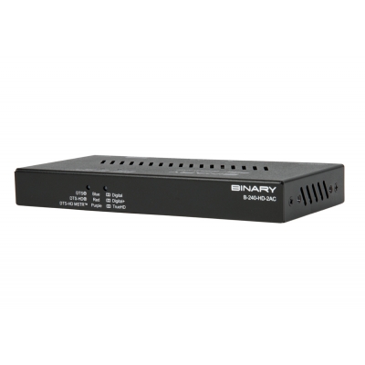 Binary Convertidor B-240-HD-2AC 240 series HDMI audio extractor Negro (pieza)