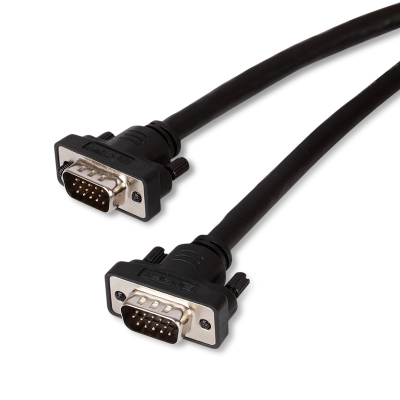 Binary B4 Series Male to Male VGA Cable-50FT (pieza)Negro