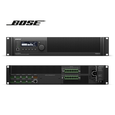 Bose-Professional Amplificador PowerMatch PM8500N Amplifier - Network Model  4000 W (500 W x 8 channels) (pieza)