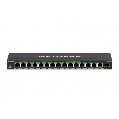 Netgear Switch NG-GS316EPP-100NAS-SW 16-Port High-Power PoE+ Gigabit Ethernet Plus Switch (231W) with 1 SFP Port (pieza)
