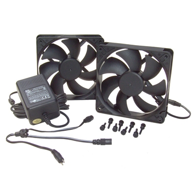 Strong Accesorio FK-120-2 Cool Components 120MM Fan Kit with Power Supply - 2 Fans (pieza)