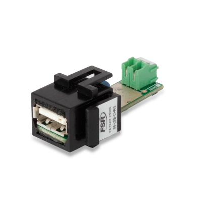 FSR USB Keystone Charging Port with Power Supply (pieza)