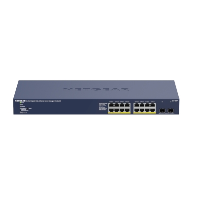 Netgear Switch NG-GS716TP-100NAS-SW 16-port Gigabit Ethernet PoE+ Smart Switch with 2 SFP Ports and Cloud Management (pieza)