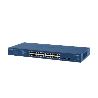 Netgear Switch NG-GS724T-400NAS-SW 24-Port Gigabit Ethernet Smart Switch with 2 Dedicated SFP Ports (pieza)
