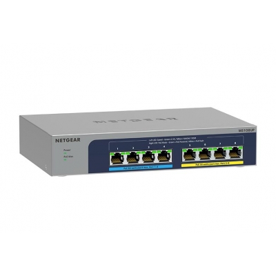Netgear Switch No Administrable NG-MS108UP-100NAS-SW 8-port Multi-Gigabit (2.5G) Ultra60 PoE++ Ethernet  (pieza)