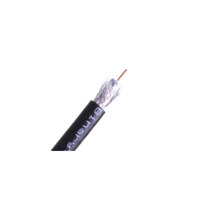 Binary Cable Coaxial Wirepath NST-RG6-500-BLK RG6 CCS Coaxial Cable , Nest In Box 500 ft Negro (pieza)