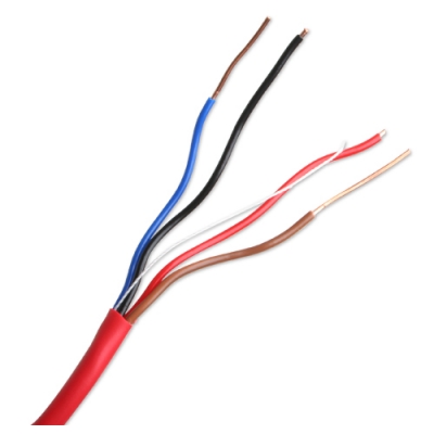 Wirepath Cable de Control SP-184-1000-RED 18-Gauge 4-Conductor Fire Alarm Wire - 1000 ft. Drum
(pieza)