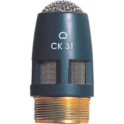 AKG Accesorios CK31 High-performance cardioid condenser microphone capsule Negro (pieza)