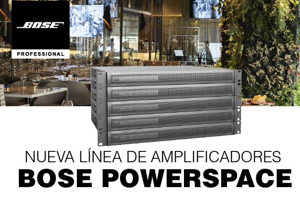Nueva línea de amplificadores PowerSpace Nueva línea de amplificadores PowerSpace