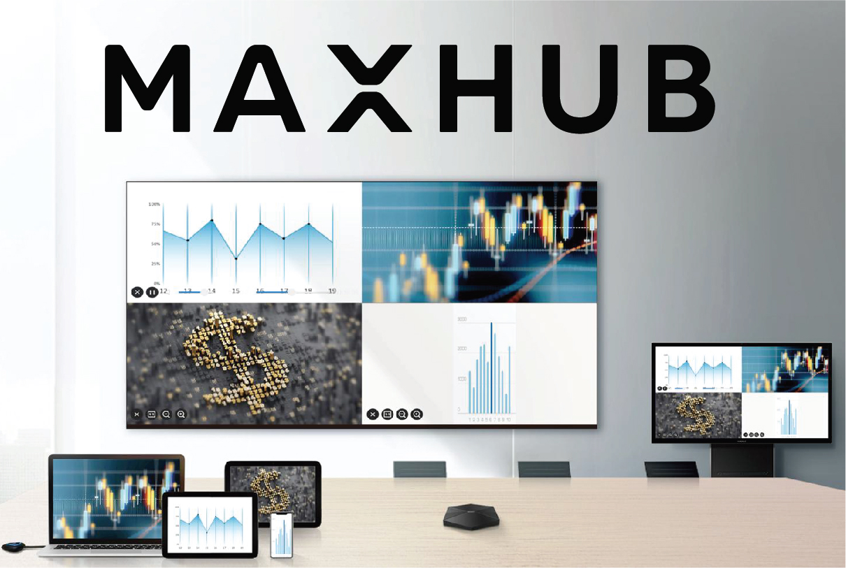 Maxhub: Imagen y Colaboración en Grande Maxhub: Imagen y Colaboración en Grande