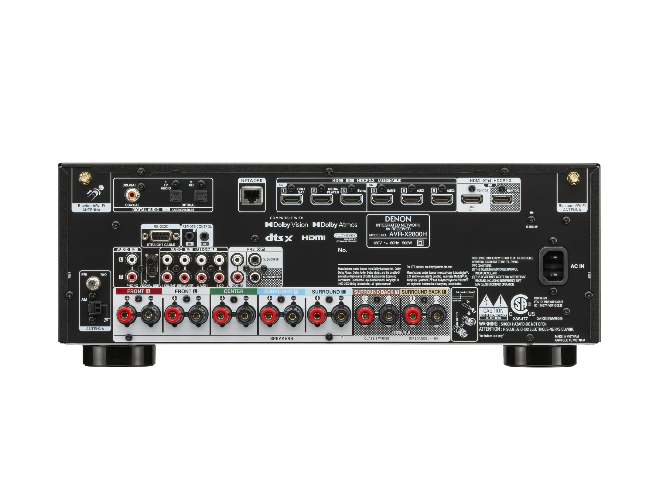 AVR-X2800H_front