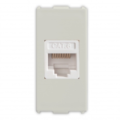 Toma con conector RJ45 cat6 UTP