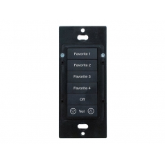 Elan KP7 Buttons - black (fulfilled as KP7BK-B) 8pieza)