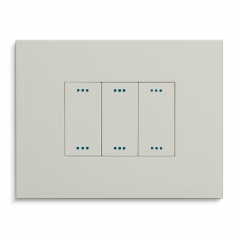 Placa de 3 módulos