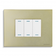 Placa de 3 módulos