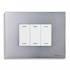 Placa de 3 módulos