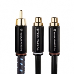 Cable de audio Y 1 macho a 2 hembra Series 4 de 0.2 metros