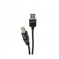 Binary USB 2.0 Reversible A Male to B Male Cable - 13.12 Ft