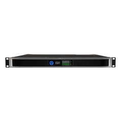 Amplificador de 8 canales x 80W a 4/8 Ohms - 70V/100V, Dante y AES67
