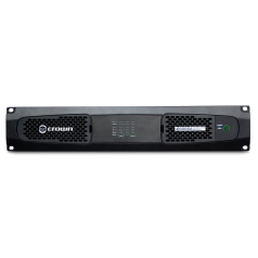 Amplificador de potencia de 4 canales x 600W a 4/8 Ohms con Dante y DSP