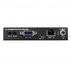 Elan HDBaseT Receiver - 100m (4K up to 70m), Bi-directional 
IR, PoH (PoE), Optical input, ARC, RS-232, 3 x Ethernet 
Switch (pieza)