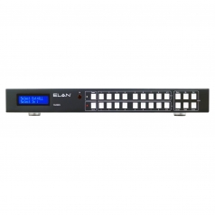 Elan 8x8 HDBaseT Matrix - 6 x 70m (4K @60 up tp 40m) HDCP 
2.2, 6 x HDBaseT Outputs & 2 x HDMI Outputs, Bi directional IR, PoH (PoE), RS-232 & IP Cont