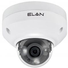 Elan Surveillance  IP  Fixed  Lens  2MP  Outdoor  Dome Camera with IR (pieza) Blanco