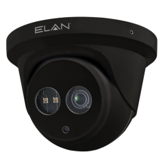 Elan Surveillance  IP  Motorized  Autofocus  4MP Outdoor Turret Camera with IR (pieza) Negro