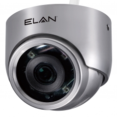 Elan Surveillance  IP  Fixed  Lens  2MP  Outdoor  Turret Camera with IR (Stainless Steel) (pieza)