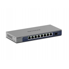 Switch de red NO administrable con 8 puertos Gigabit