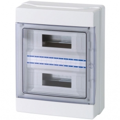 Caja eléctrica de pared de 24 módulos