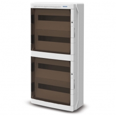 Caja eléctrica de pared de 72 módulos