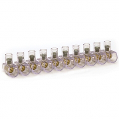 Barra de 10 terminales unipolares de 2.5mm