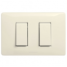 Interruptor sencillo doble 1P 16A