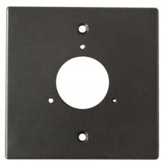 Elan Bullet  Camera  Single  Gang  Box  Adapter  Plate (pieza) Negro