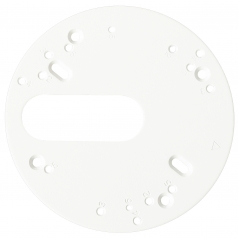Elan Dome  Camera  Single  Gang  Box  Adapter  Plate (pieza) Blanco