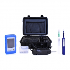 250X Fiber optic video inspection scope kit with LCD display