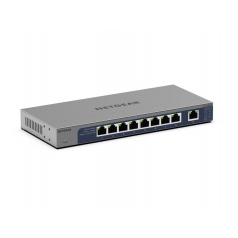 Switch de red NO administrable con 8 puertos Gigabit