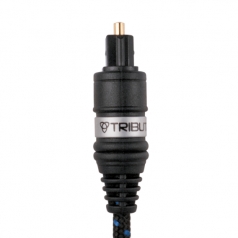 Cable de audio de fibra optica con conector Toslink de 1 metro