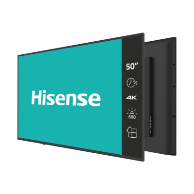 Hisense 50in 4K UHD Digital Signage Display - 18/7 Operation