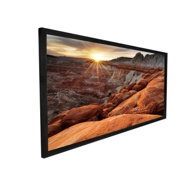 Dragonfly Fixed 16:9 Ultra White Projection Screen 100