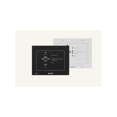 AMX Switch DX-TX-WP-BL DXLink Multi-Format Wallplate Transmitters Blanco (pieza)