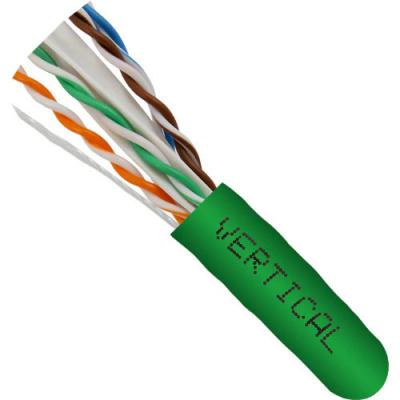Vertical Cable - Cable Riser CAT6A UTP calibre 23 10Gb - Carrete de 300 metros (pieza) Verde