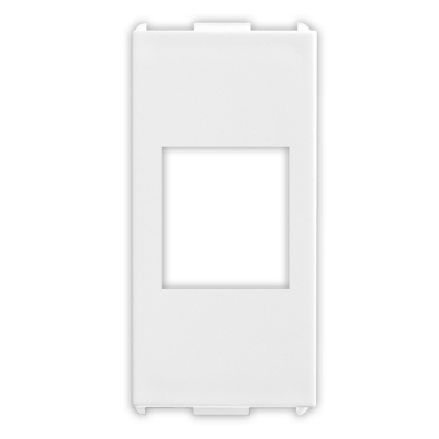 Master - PIXIA Placa para conector de teléfono y datos RJ45 (pieza) Blanco