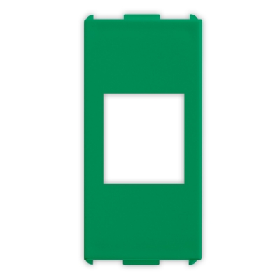 Master - PIXIA Placa para conector de teléfono y datos RJ45 (pieza) Verde