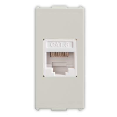 Master - PIXIA Toma con conector RJ45 cat6 UTP (pieza) Arena