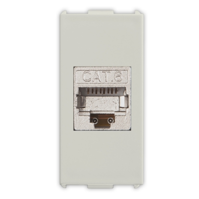 Master - PIXIA Toma con conector RJ45 cat6 FTP (pieza) Arena